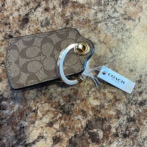 Brand new Coach keychain